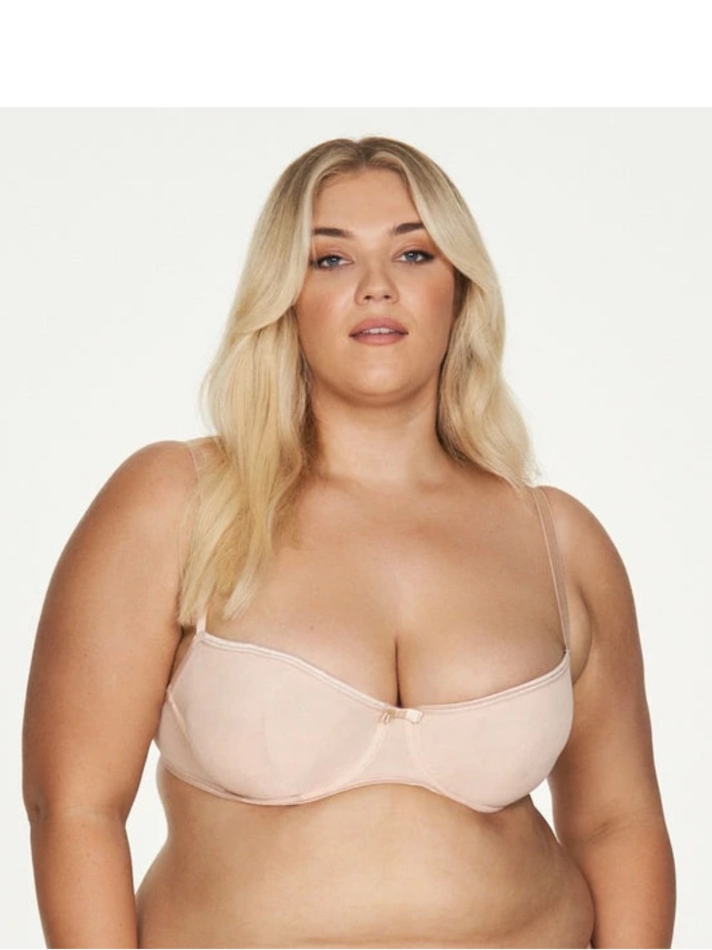 Frederick's of Hollywood Bra 32E(DD) Nude